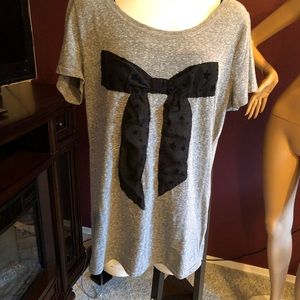 Cute bow tee shirt
